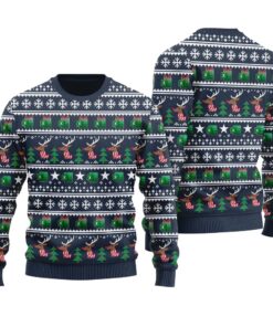 Freak In The Sheets Christmas Sweater Navy