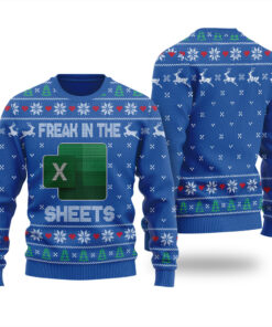 Freak In The Sheets Christmas Sweater Royal