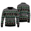 Freak In The Sheets Ugly Sweater Black