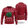 Freak In The Sheets Ugly Sweater Cardinal Red