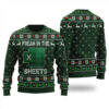 Freak In The Sheets Ugly Sweater Forest Green