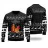 Full Of Christmas Spirit Ugly Sweater Black