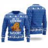 Funny Beaver Dirty Joke Ugly Christmas Sweater Royal