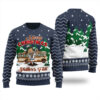 Funny Cousin Eddie Shitters Full Christmas Sweater Navy