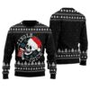 Funny Jingle Juice Ugly Sweater Black