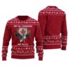 Funny Not All Canadians Are Polite Canada Goose Ugly Sweater Cardinal Red