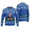 Get Lit Ugly Christmas Sweater Royal