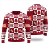 Go Taylor's Boyfriend Ugly Christmas Sweater Cardinal Red
