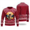 Grizzly Bear British Columbia Canada Sweater Cardinal Red