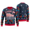 Hallelujah Christmas Vacation Ugly Christmas Sweater Navy