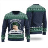 Hanukkah National Lampoon's Christmas Vacation Sweater Navy