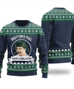 Hanukkah National Lampoon's Christmas Vacation Sweater Navy