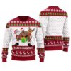 Hilarious Barry Wood Christmas Sweater Cardinal Red