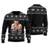 Hilarious Empty Your Shitter Christmas Vacation Ugly Sweater Black
