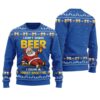 I Don't Drink Beer I Drink A Wheat Smoothie Ugly Sweater Royal