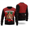 I Have A Big Package For You Barry Wood Ugly Sweater Black