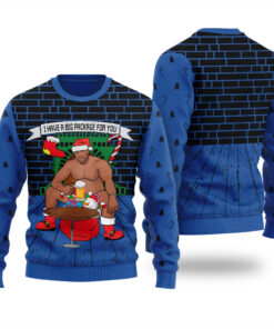 I Have A Big Packet For You Ugly Sweater Royal