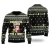 It's The Most Wonderful Time For A Beer Ugly Christmas Sweater Black