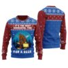 It's The Most Wonderful Time For A Beer Ugly Sweater Royal