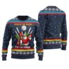 Jesus Is The Reason For The Season Ugly Christmas Sweater Navy