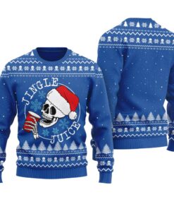 Jingle Juice Beverage Ugly Christmas Sweater Royal