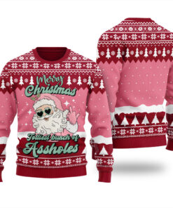 Merry Christmas Jolliest Bunch Of Assholes Cardinal Red