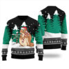 Merry Squirrelmas Funny Ugly Christmas Sweater Black 14 Merry Squirrelmas Funny Ugly Christmas Sweater Black