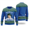 National Lampoon's Hanukkah Ugly Christmas Sweater Royal