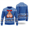 Naughty Ugly Christmas Sweater Royal