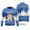 No Lift No Gift Ugly Christmas Sweater Royal