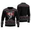 Not All Canadians Are Polite Funny Ugly Christmas Sweater Black
