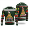 Oh Taco Tree Ugly Sweater Forest Green