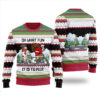 Oh What Fun It Is To Ride Ugly Christmas Sweater Black