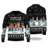Oh What Fun It Is To Ride Ugly Christmas Sweater Black