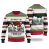 Oh What Fun It Is To Ride Ugly Christmas Sweater Forest Green