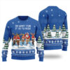 Oh What Fun It Is To Ride Ugly Christmas Sweater Royal