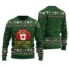 Poutine Is My Routine Canada Food Ugly Christmas Sweater Forest Green