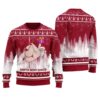 Santa Sexy Dance Ugly Christmas Sweater Cardinal Red