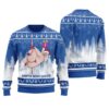 Santa Sexy Dance Ugly Christmas Sweater Royal