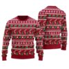 Sheet Ugly Christmas Sweater Cardinal Red