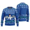 Swoleman Snowman Ugly Sweater Royal