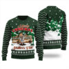 Tacky Shitters Full Ugly Christmas Sweater Forest Green
