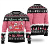 There's Some Ho's Ho's Ho's In This House Santa Ugly Sweater Black