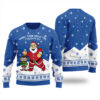 When I Think About You I Touch My Elf Christmas Sweater Royal