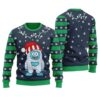 Yeti To Party Christmas Sweater Navy