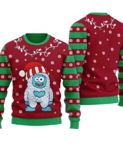 Yeti Ugly Sweater Cardinal Red
