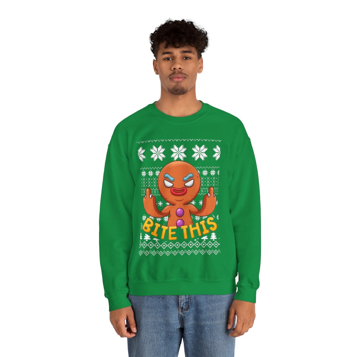 Naughty Cookies Christmas Sweatshirt For Men 4 Naughty Cookies Christmas Sweatshirt For Men - Image 4