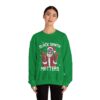 Black Santa Matters Ugly Christmas Sweatshirt Womens