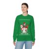 Party Jesus Savior Ugly Christmas Sweatshirt Womens