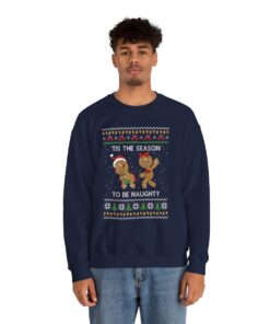 Alternative view of Funny Christmas Cookies Ugly Xmas Sweatshirt